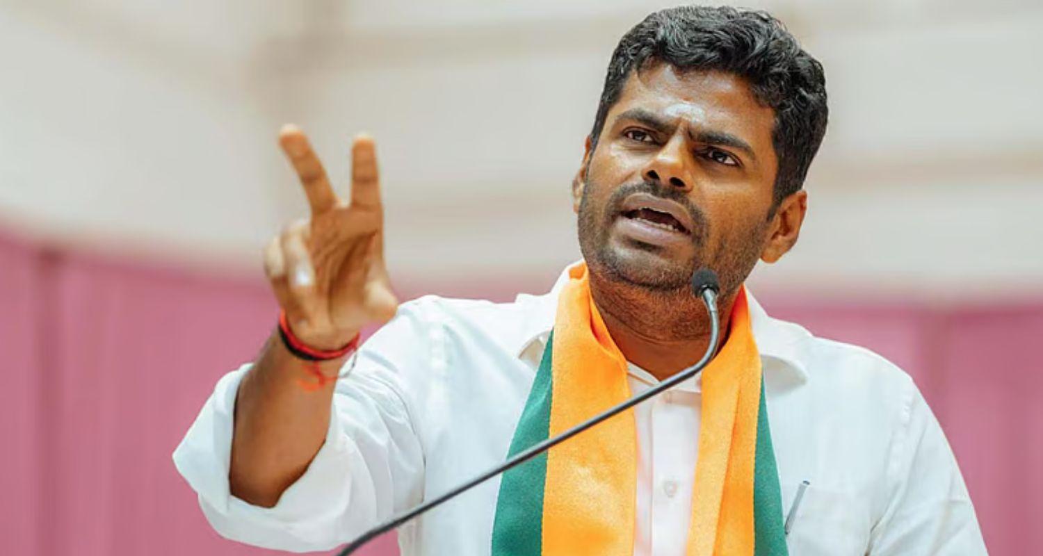 Former Tamil Nadu BJP president Annamalai - file image.