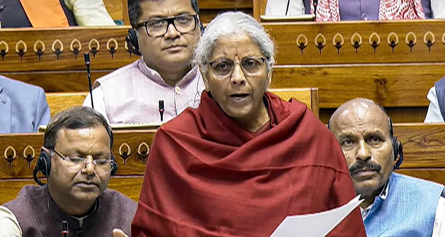 Union Finance Minister Nirmala Sitharaman.