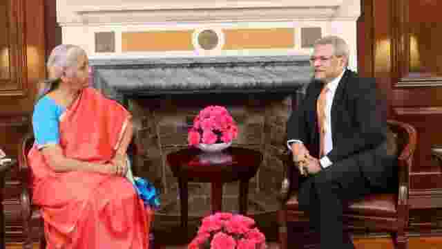 Finance Minister Nirmala Sitharaman on Monday met Asian Development Bank’s new Vice-President (market solutions) Bhargav Dasgupta and discussed ways to further the development agenda.
