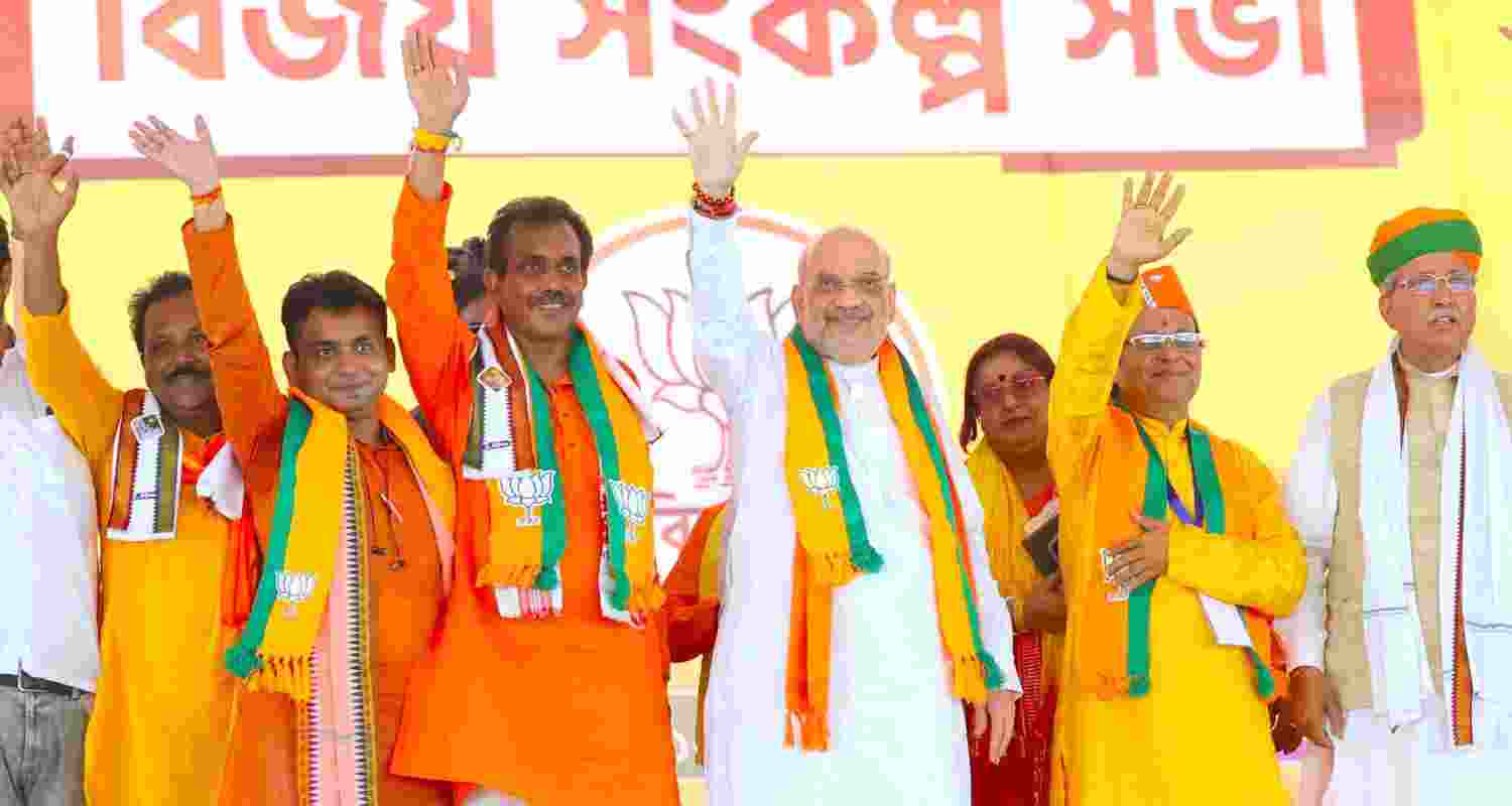 Amit Shah in West Bengal.
