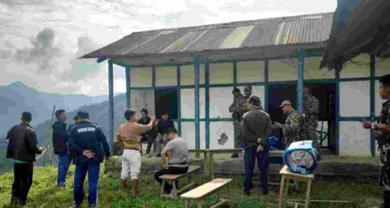 During the assembly elections in Arunachal Pradesh, reports surfaced of violence and damage to Electronic Voting Machines (EVMs) at eight polling booths.