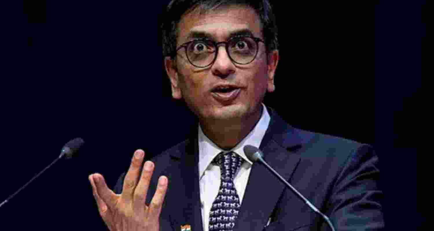 Chief Justice of India D.Y. Chandrachud.