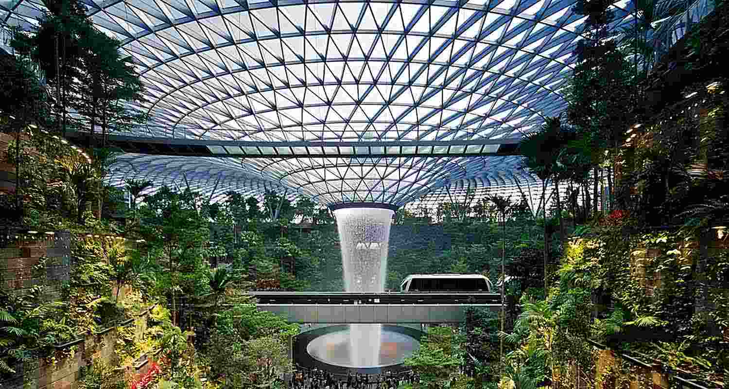 Changi airport, Singapore