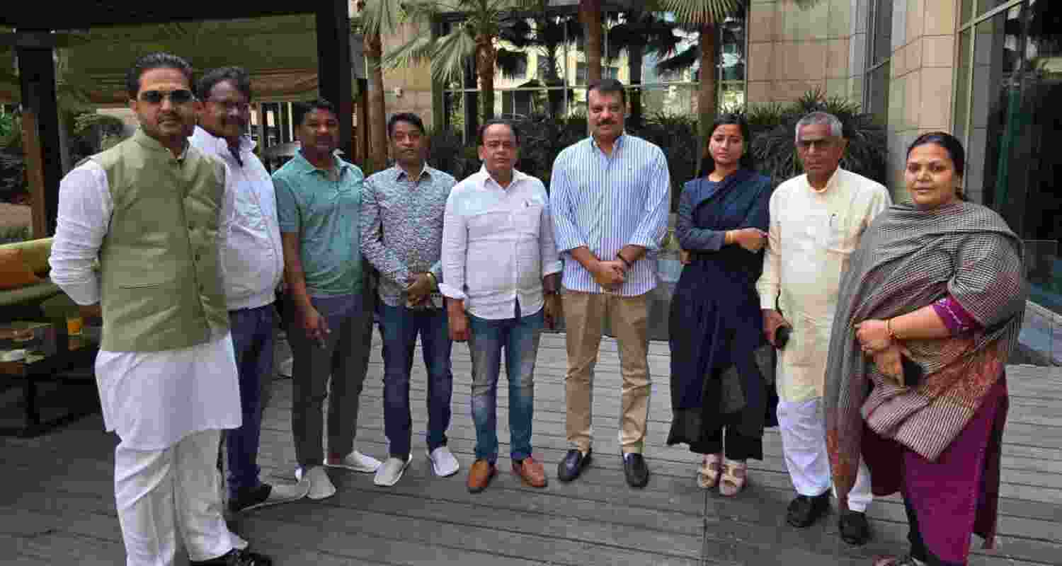 Jharkhand state Congress MLAs.