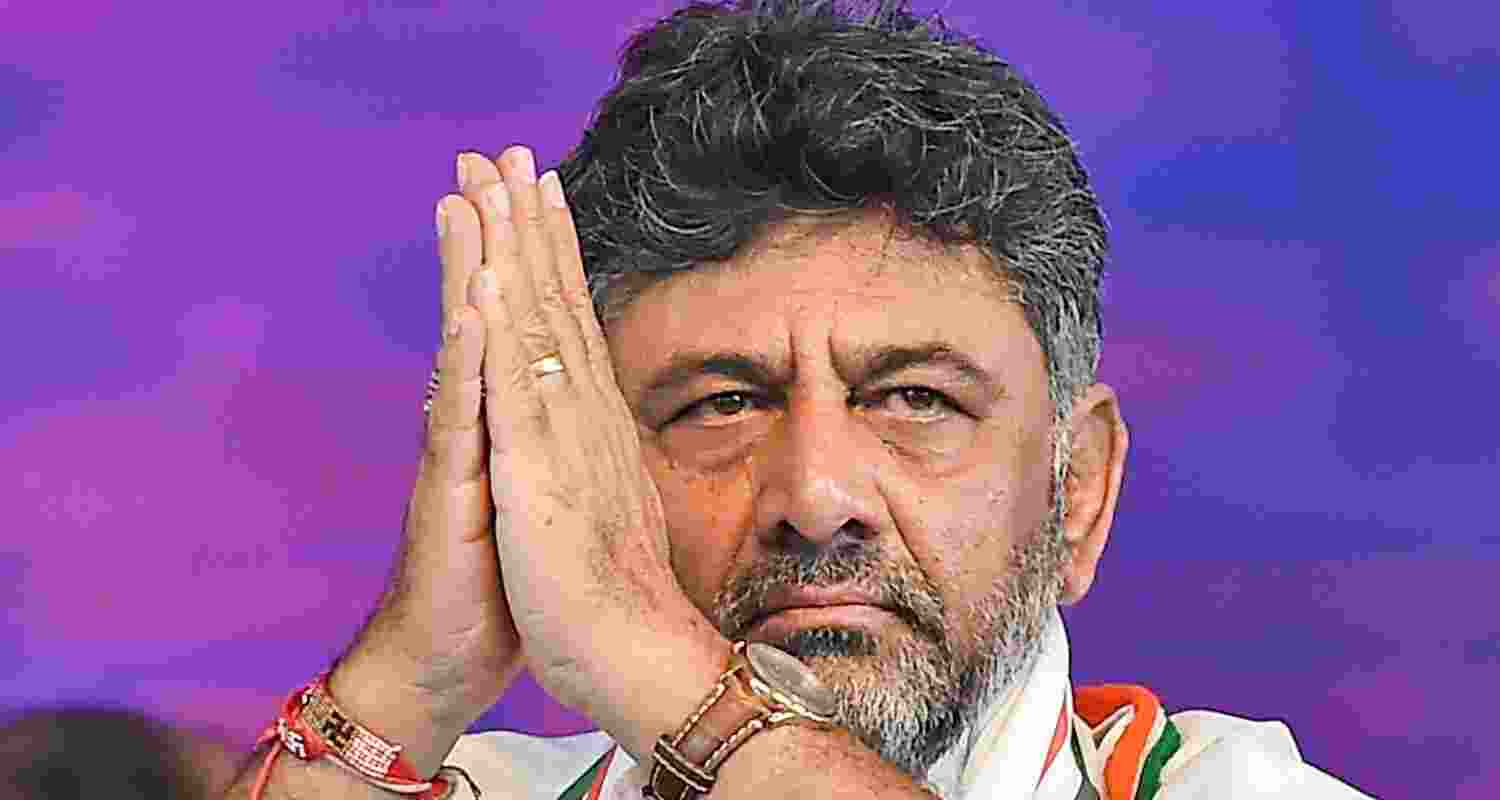 KPCC President and Deputy Chief Minister D K Shivakumar. 