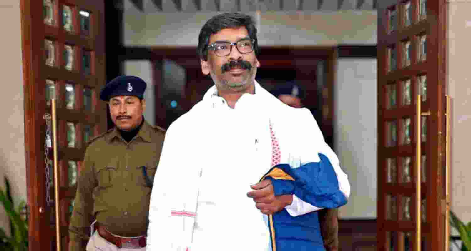 Former Jharkhand Chief Minister Hemant Soren. 