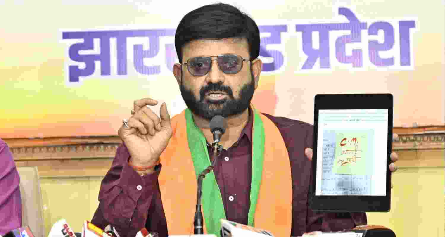 Jharkhand BJP Spokesperson Pratul Shahdev.
