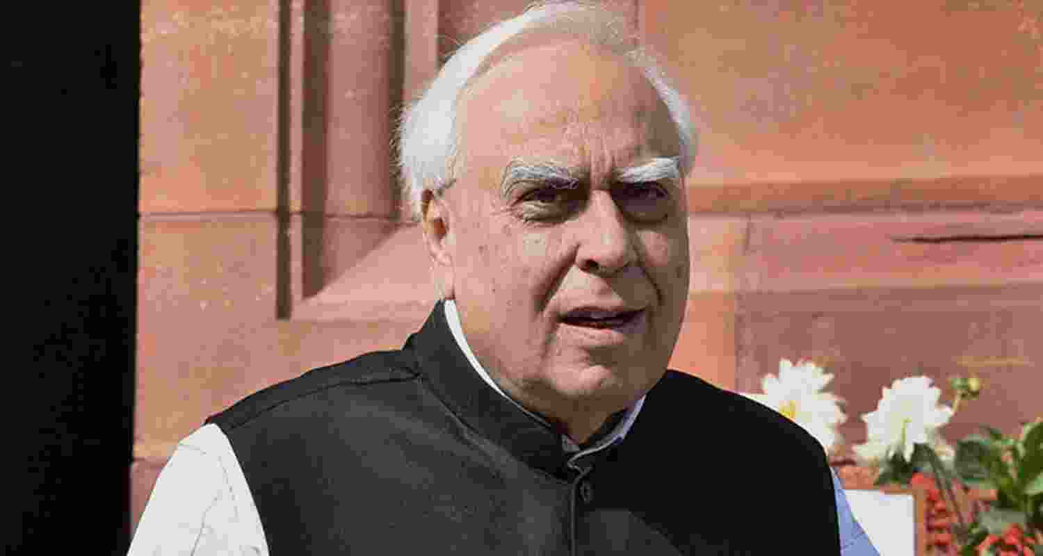 Senior Advocate Kapil Sibal. 