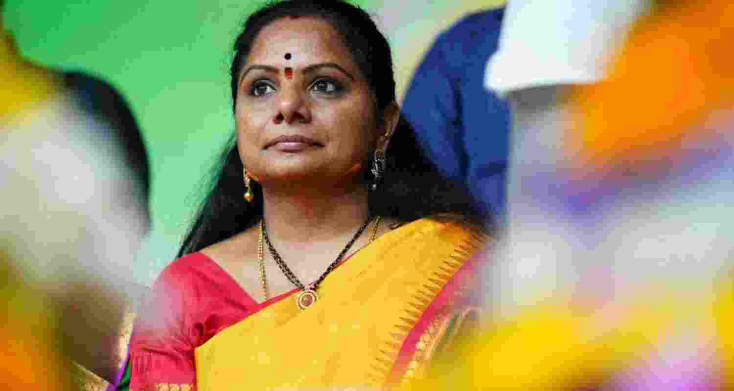 BRS leader K Kavitha. 