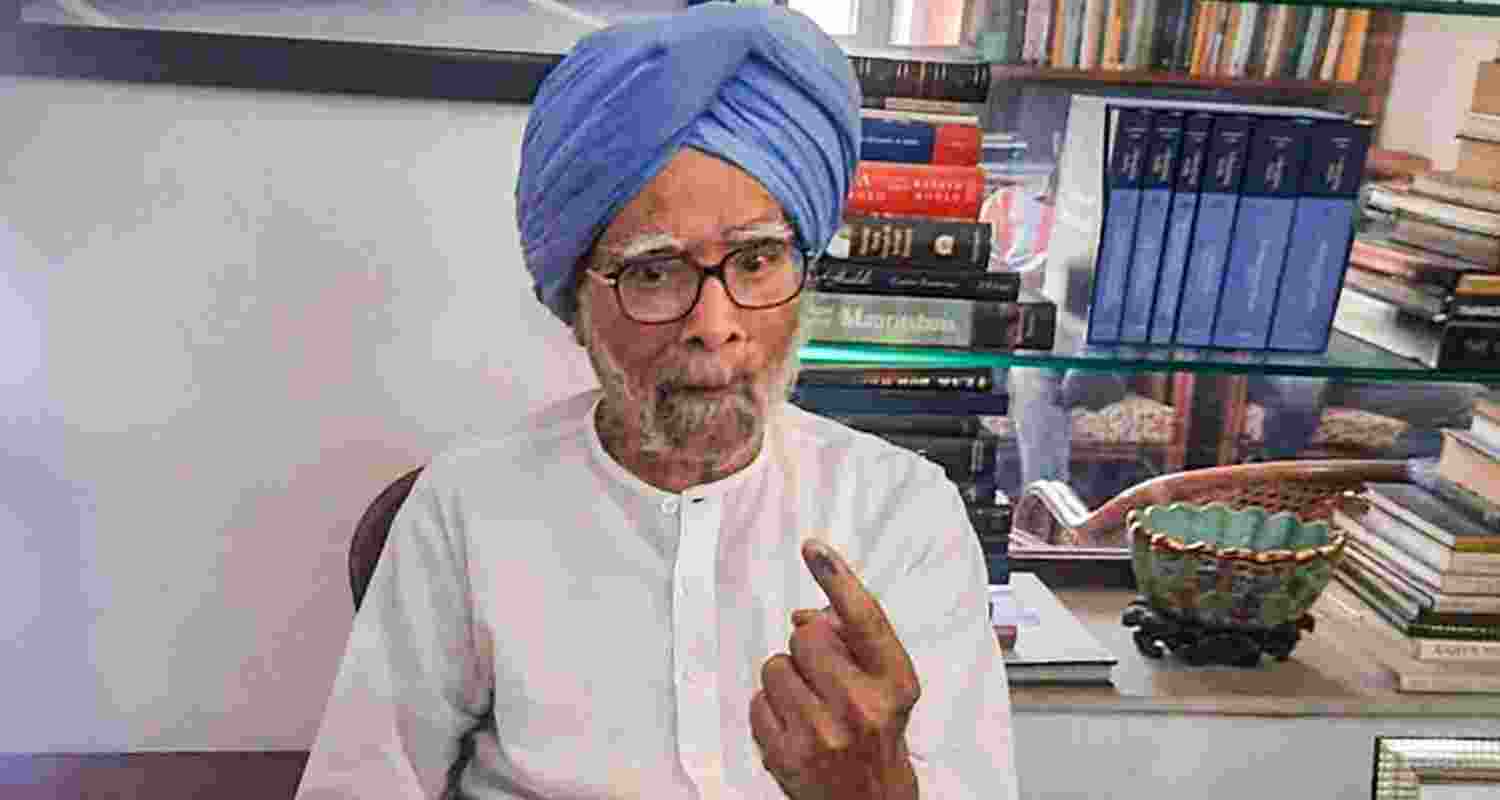 Former prime minister Manmohan Singh. 