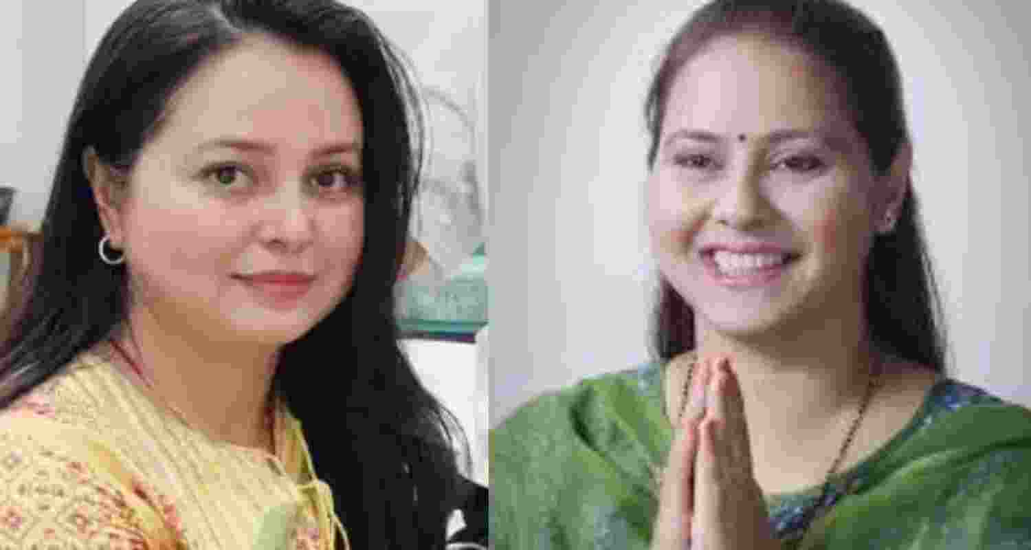Rohini Acharya and Misa Bharti. 