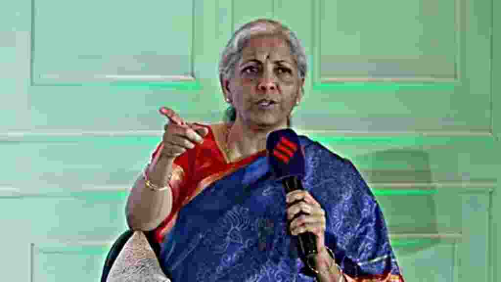 Finance minister Nirmala Sitharaman on Friday said despite huge fluctuations globally, the Indian stock market has maintained “a certain level of sanity” and the market should be allowed to play on its own.