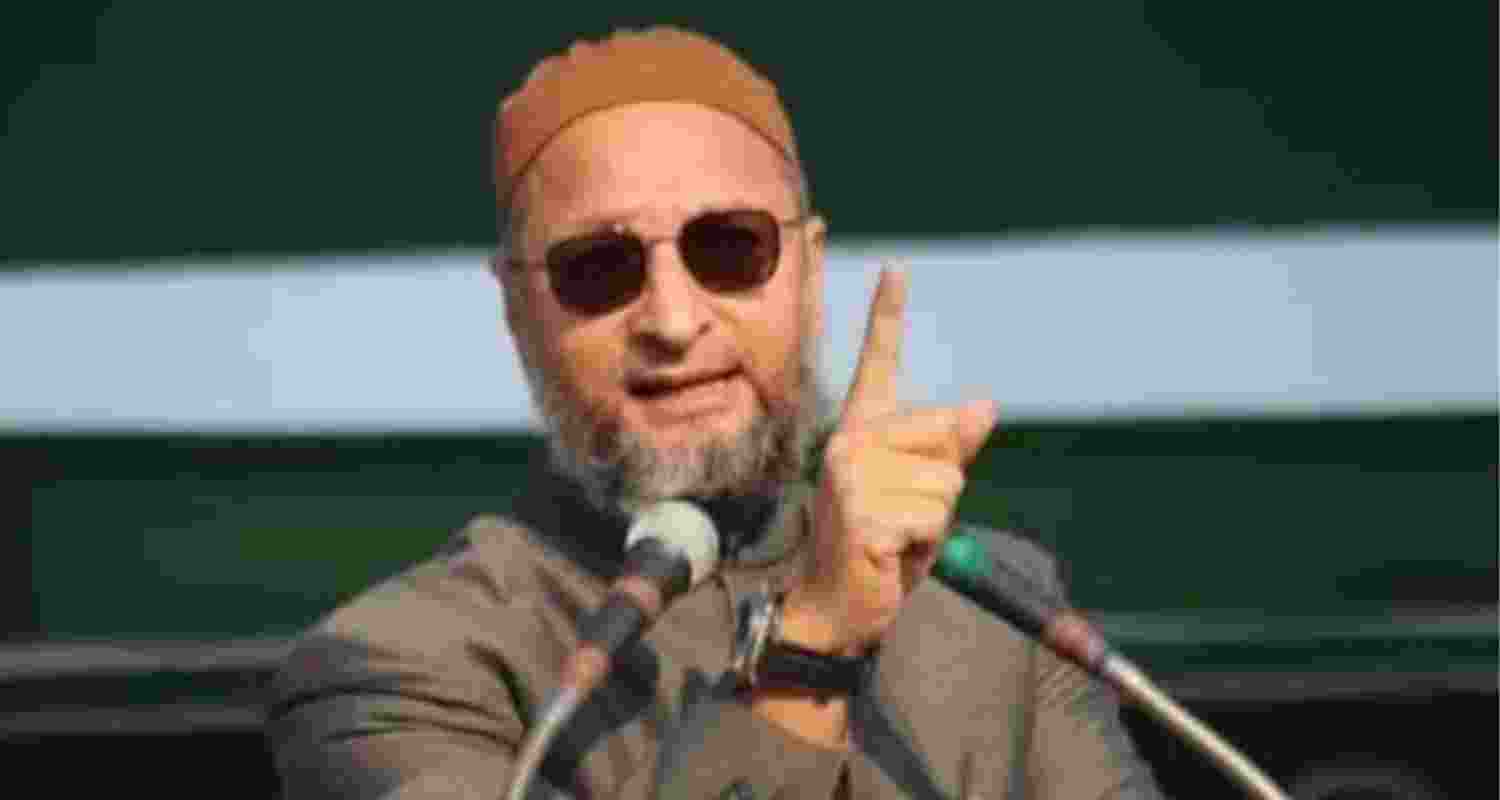 AIMIM President Asaduddin Owaisi targets BJP