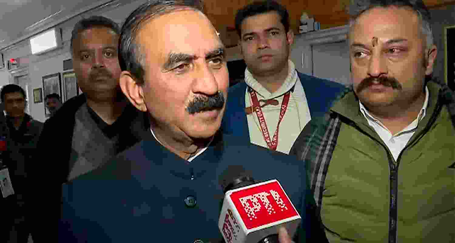 HP CM Sukhvinder Singh Sukhu, who has been reiterating for the past few days that the government is stable and would complete its five-year-term, on Monday refused to comment on his regime's stability.