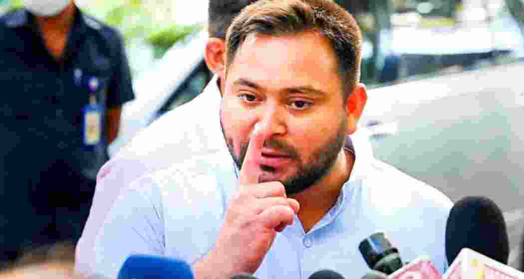 Rashtriya Janata Dal (RJD) leader Tejashwi Yadav.