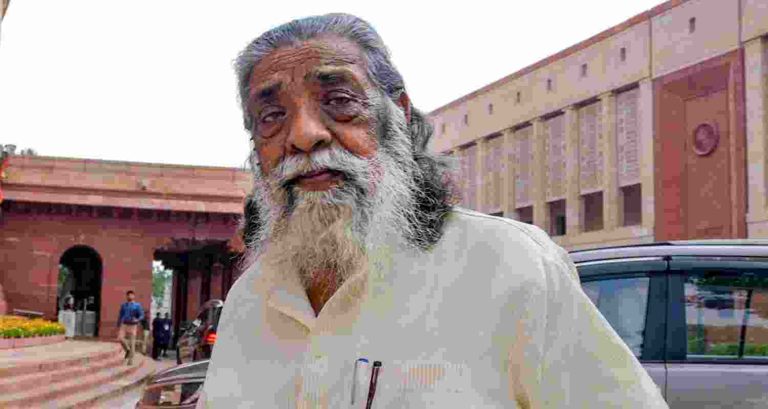 Former CM of Jharkhand Shibu Soren. Image X.