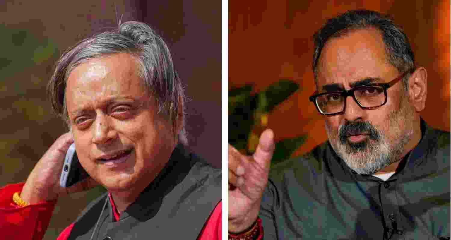 Chandrasekhar Challenges Tharoor for a debate on the development of Thiruvananthapuram. 