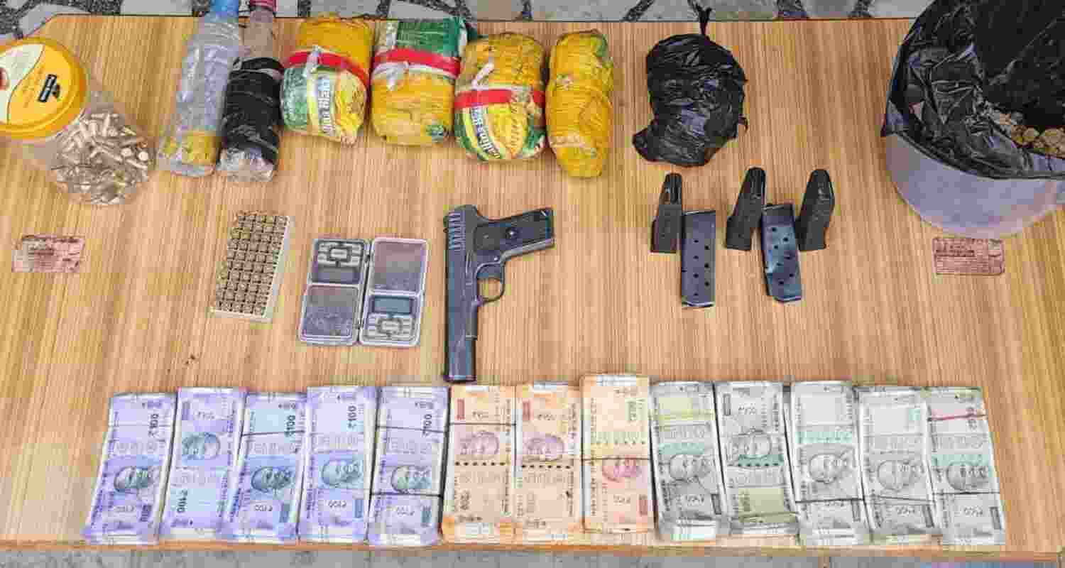 Cross Border Drug and Weapon Smuggling Racket Dismantled by BSF and Punjab Police. Image X.