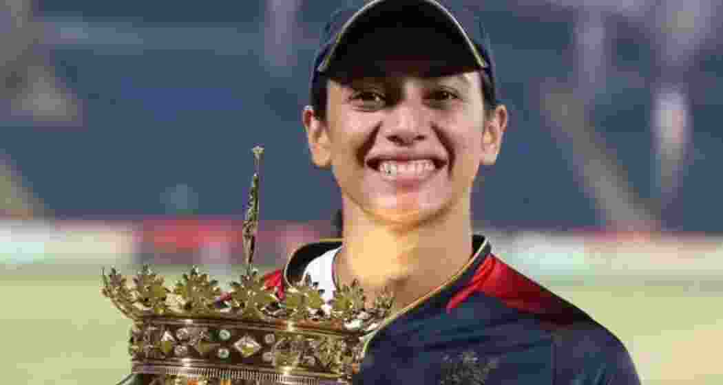 Indian women's team vice-captain Smriti Mandhana.
