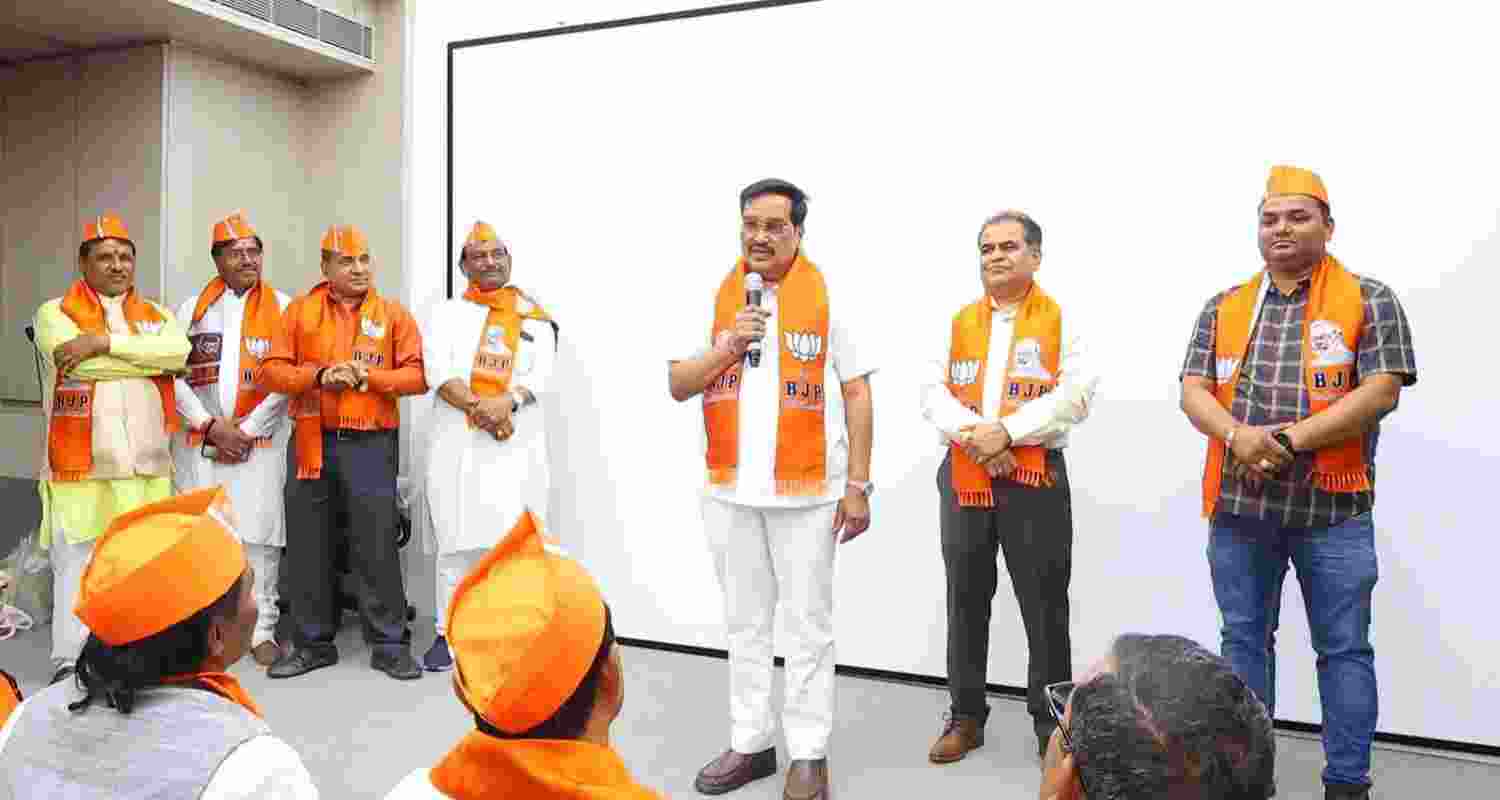 Gujarat BJP President C R Paatil. Image X.