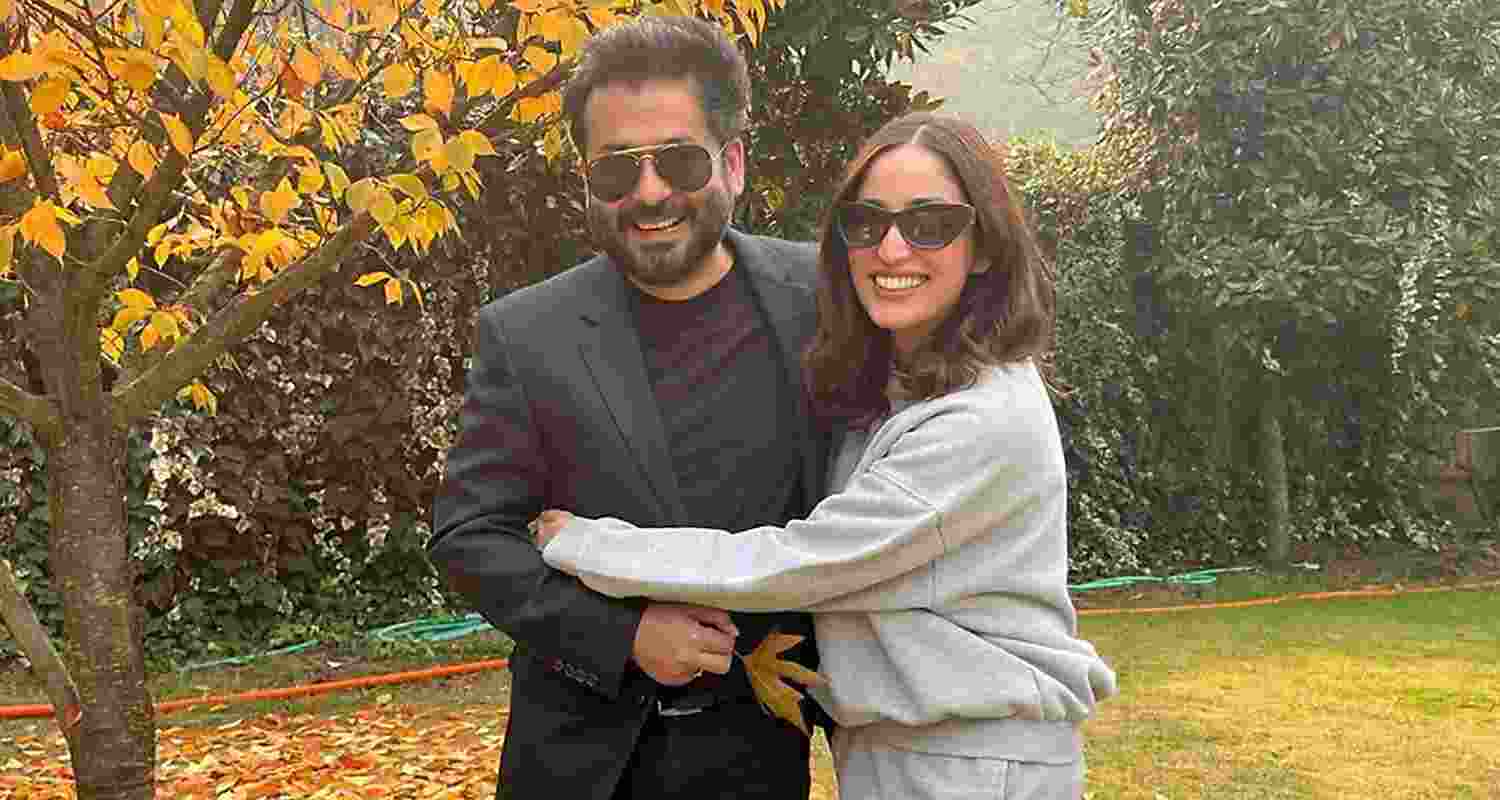 Film-maker Aditya Dhar and actor Yami Gautam