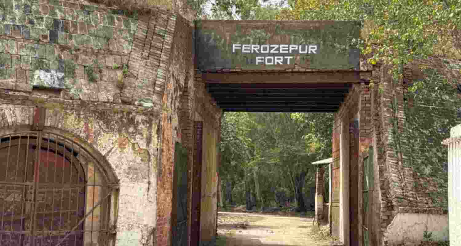 200-year-old Ferozepur Fort.