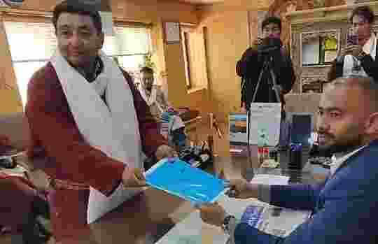 The main points in Namgyal’s agenda include statehood for Ladakh , establishment of a public service commission there and separate Lok Sabha seats for Leh and Kargil districts as well as exclusive rights over resources in Ladakh for the indigenous people, land rights, and job reservations. The main points in Namgyal’s agenda include statehood for Ladakh , establishment of a public service commission there and separate Lok Sabha seats for Leh and Kargil districts as well as exclusive rights over resources in Ladakh for the indigenous people, land rights, and job reservations.