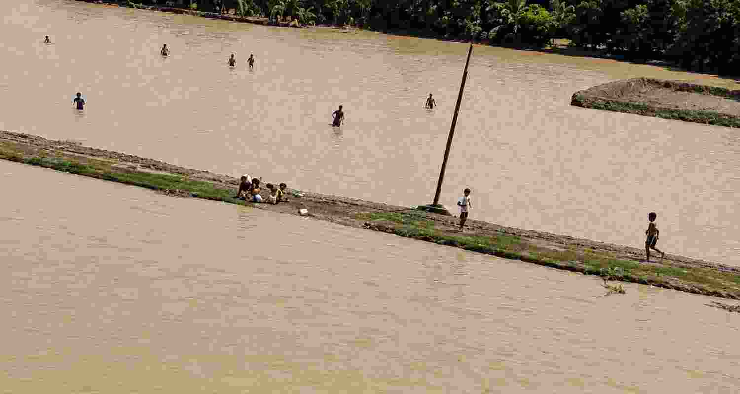 Severe flooding submerged Sivasagar town in Assam, damaging homes and shops while leaving residents facing food, water and electricity shortages.