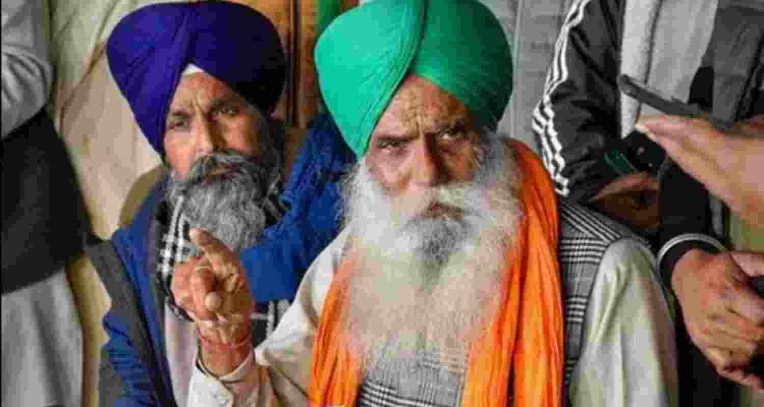 A representative image of Jagjit Singh Dallewal. 