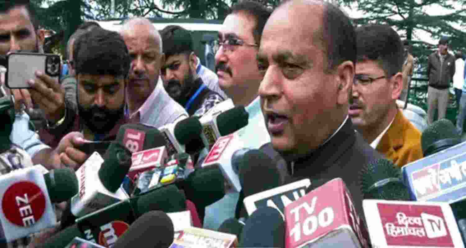 Leader of Opposition Jai Ram Thakur.