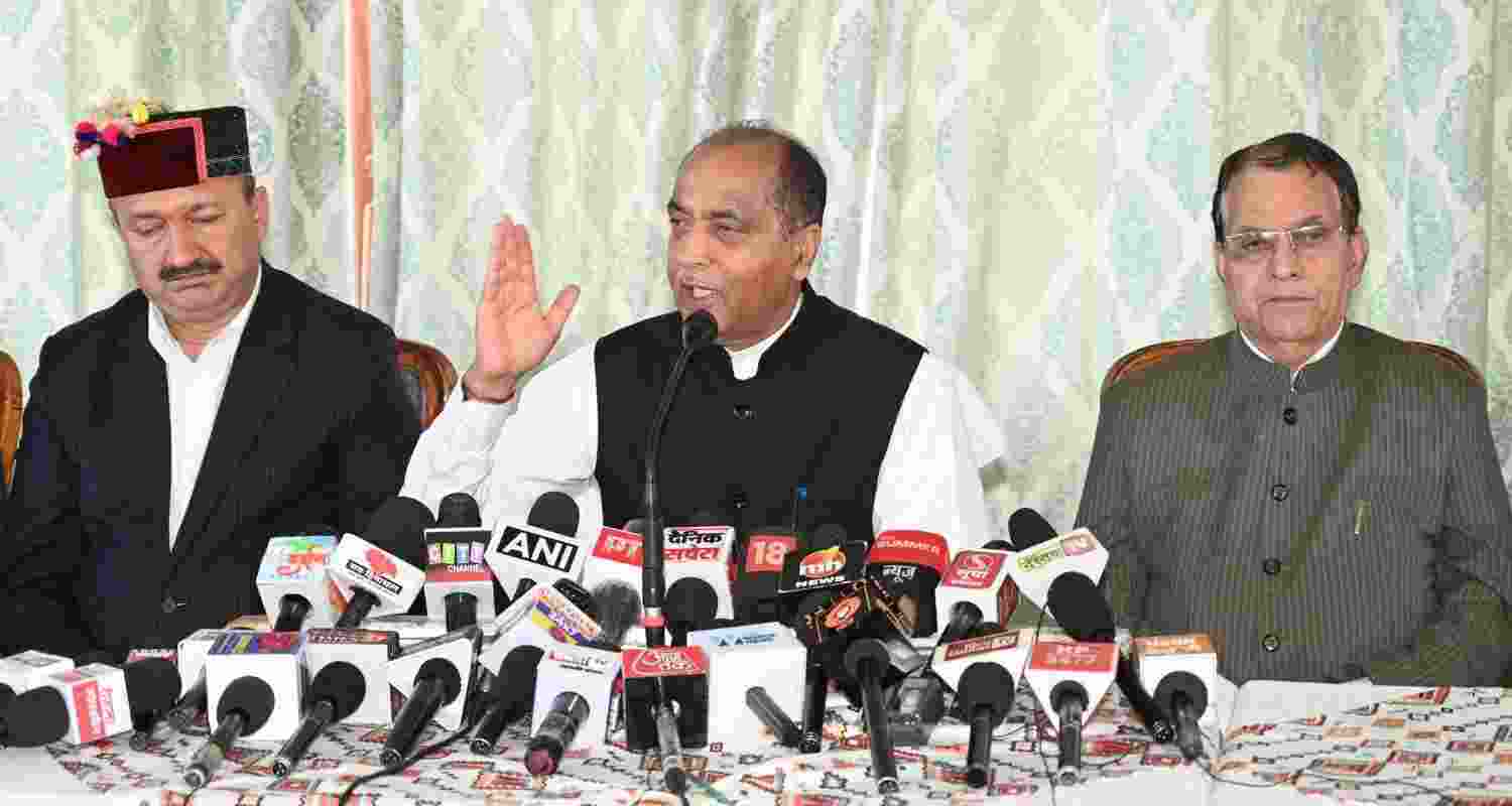 Leader of the Opposition Jai Ram Thakur 