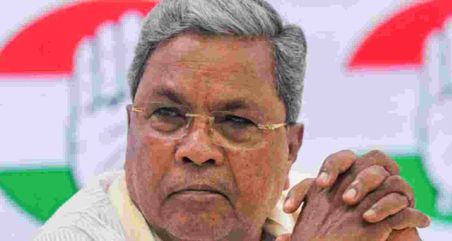Karnataka Chief Minister Siddaramaiah. 