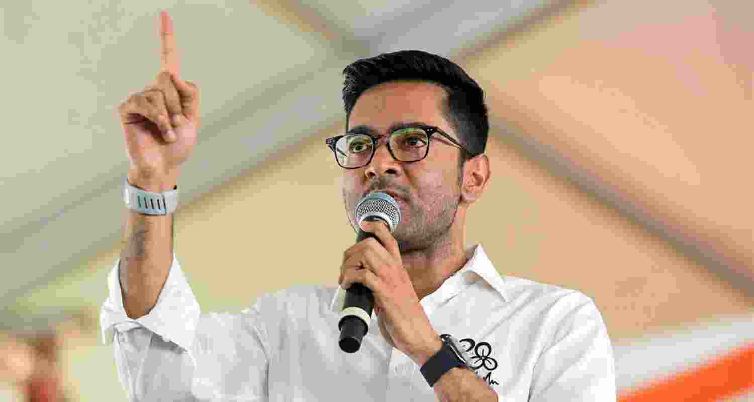 Trinamool Congress (TMC) MP Abhishek Banerjee - file image.