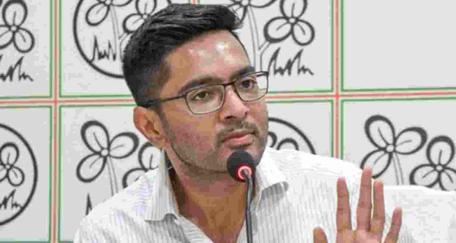 Trinamool Congress General Secretary Abhishek Banerjee.
