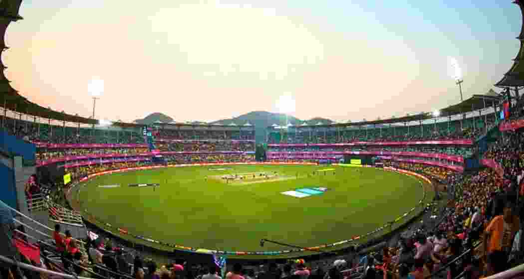 A view of the ACA Stadium in Guwahati, which will host its first-ever Test match and ICC Women’s ODI World Cup fixtures in 2025. A view of the ACA Stadium in Guwahati, which will host its first-ever Test match and ICC Women’s ODI World Cup fixtures in 2025.