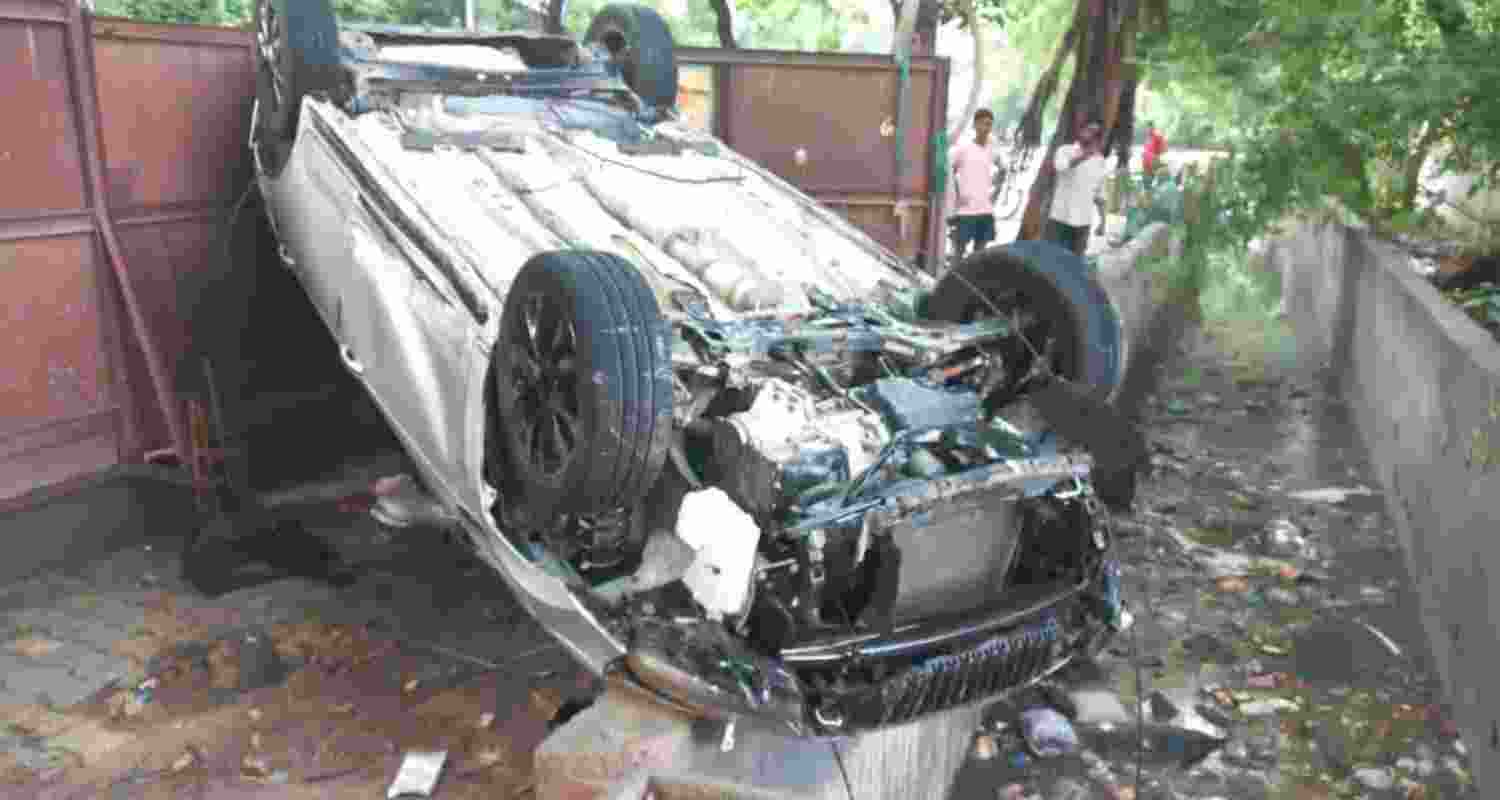 20-yr-old son of Army officer dies after car falls into drain in Delhi