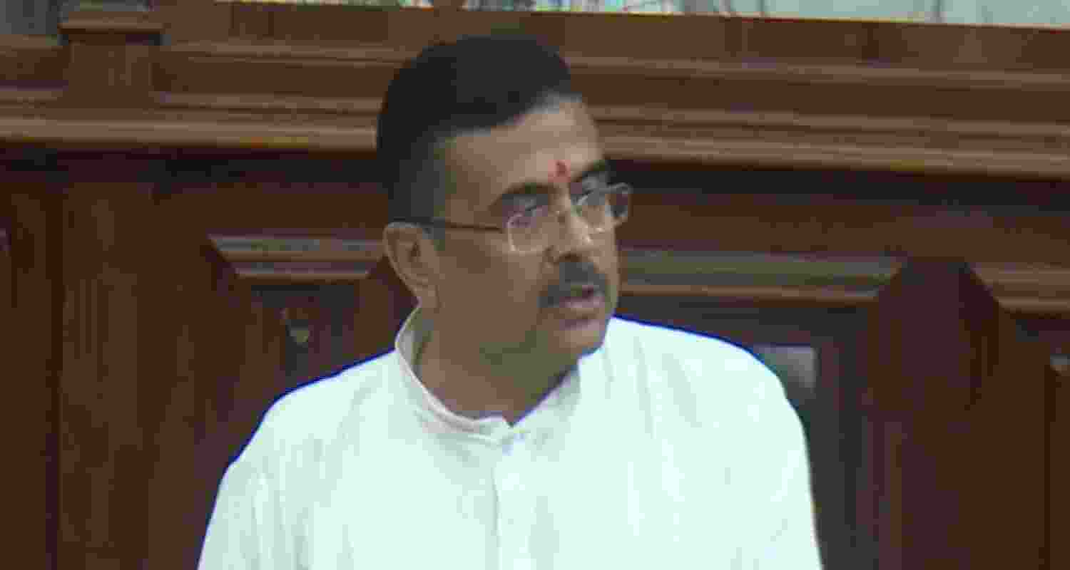 West Bengal Chief Minister Suvendu Adhikari - file image.