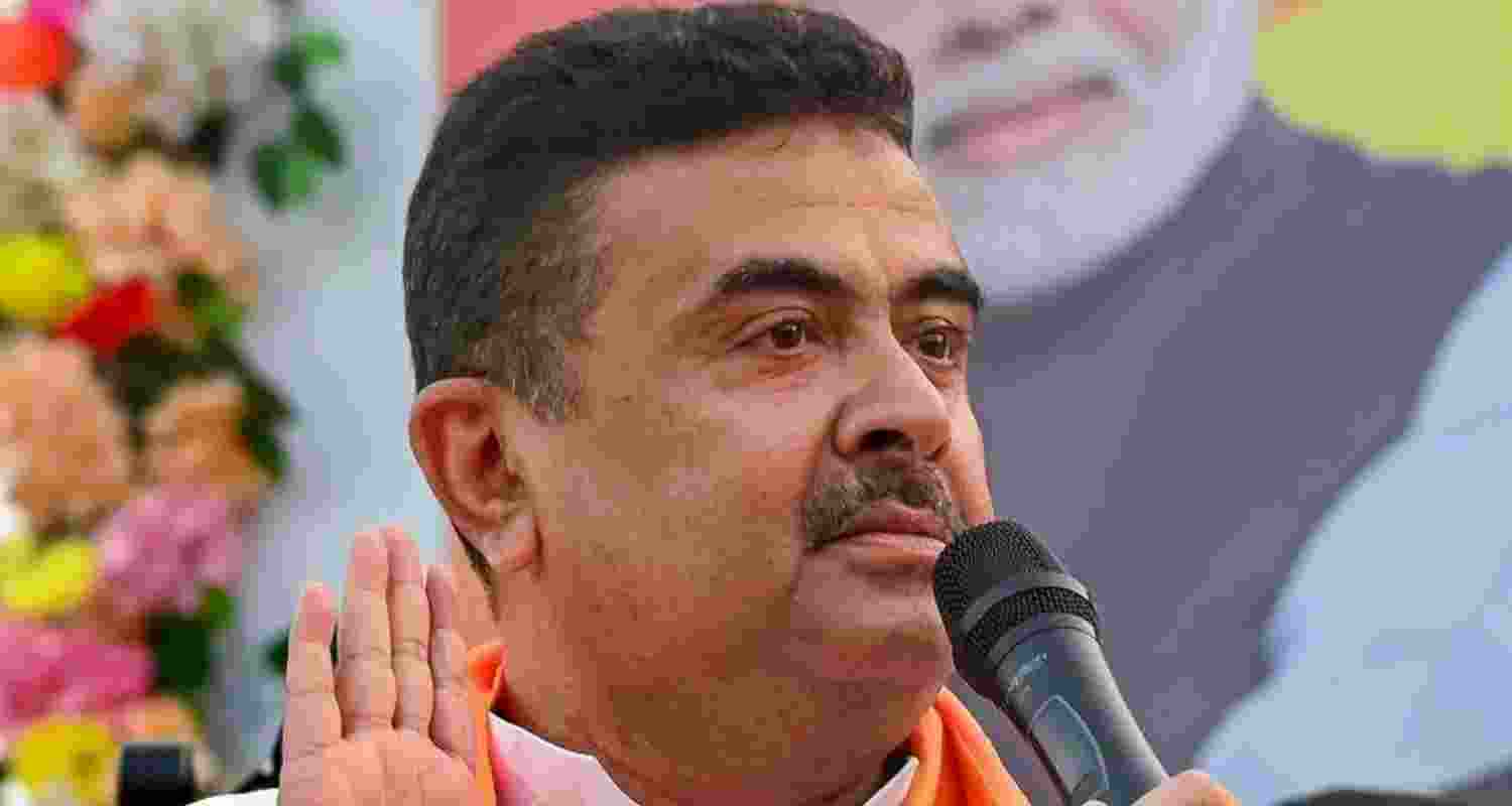 West Bengal Chief Minister Suvendu Adhikari - file image.