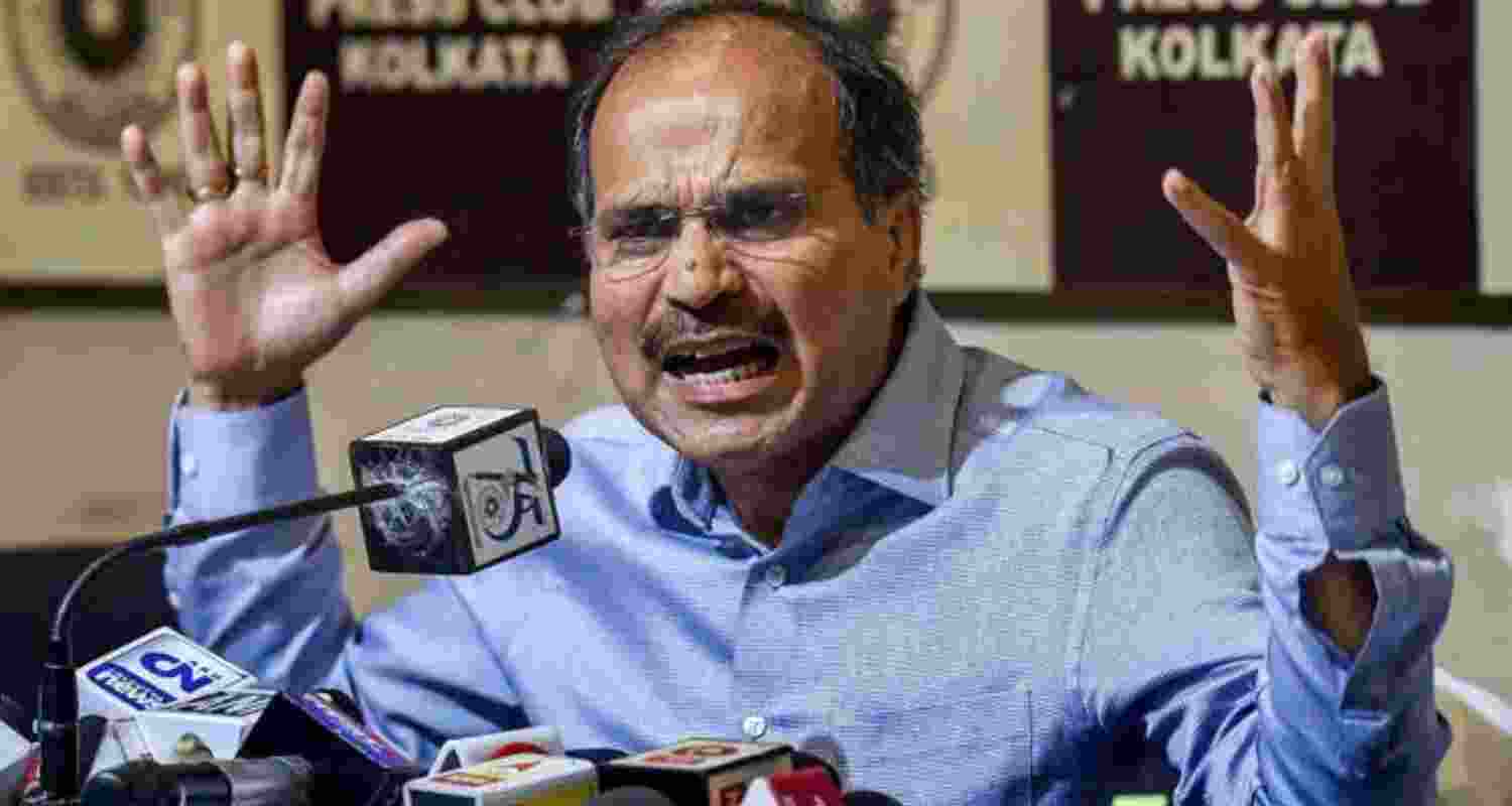 West Bengal Congress Chief Adhir Ranjan Chowdhury.