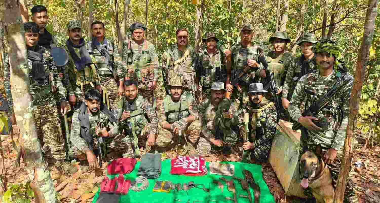 The operation was carried out on Tuesday by a joint team of West Singhbhum Police and multiple battalions of the Central Reserve Police Force.