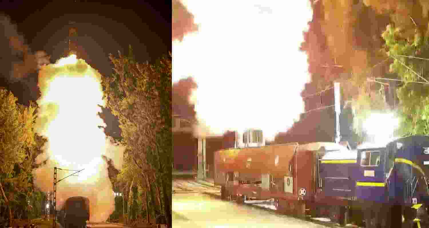 A first: India tests Agni-Prime missile from rail-based launcher