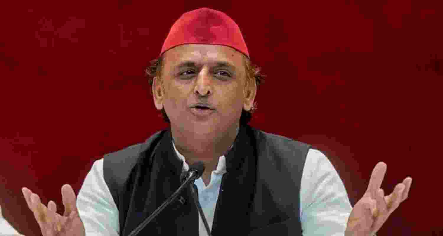 Samajwadi Party chief Akhilesh Yadav.