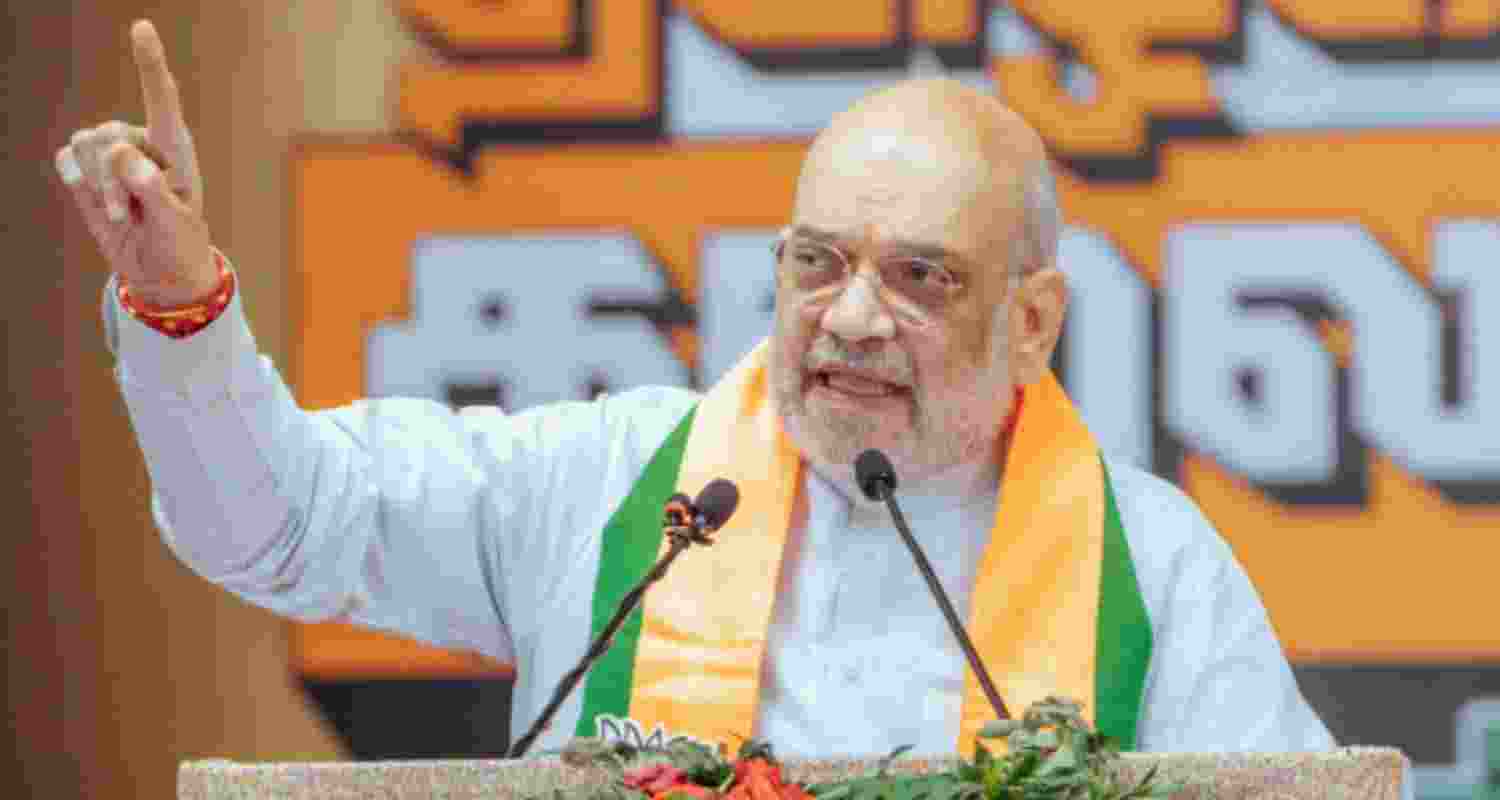 Union Home Minister Amit Shah - file image.