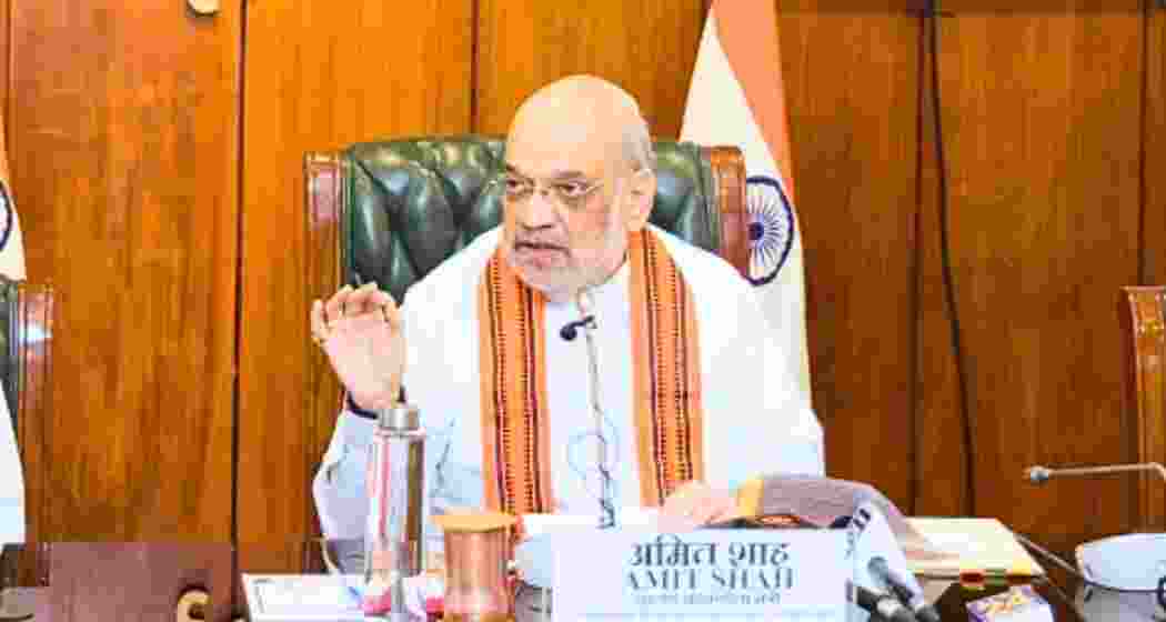 A file photo of Union Home Minister Amit Shah. 