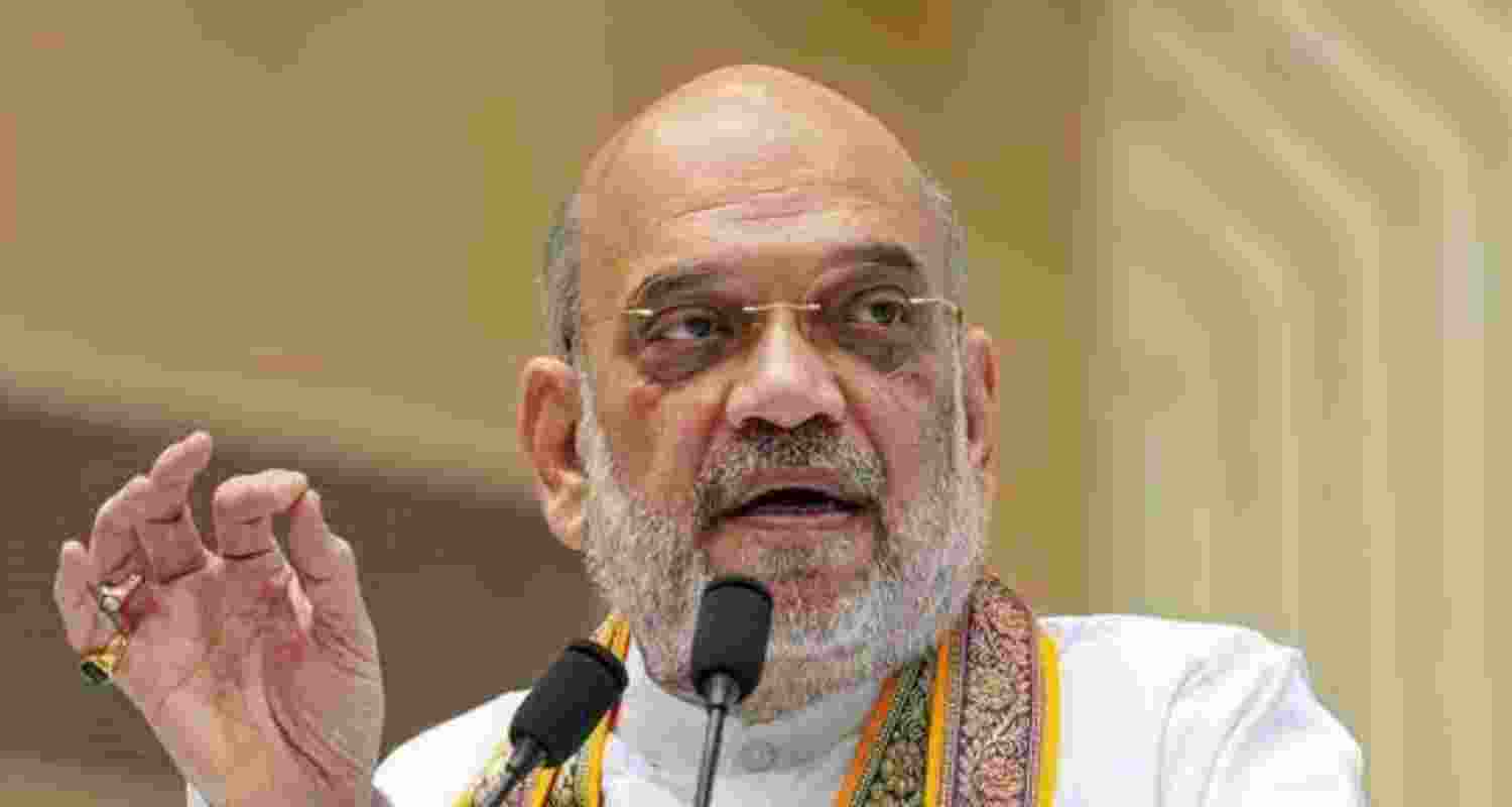 Union Home Minister Amit Shah - file image. Union Home Minister Amit Shah - file image.