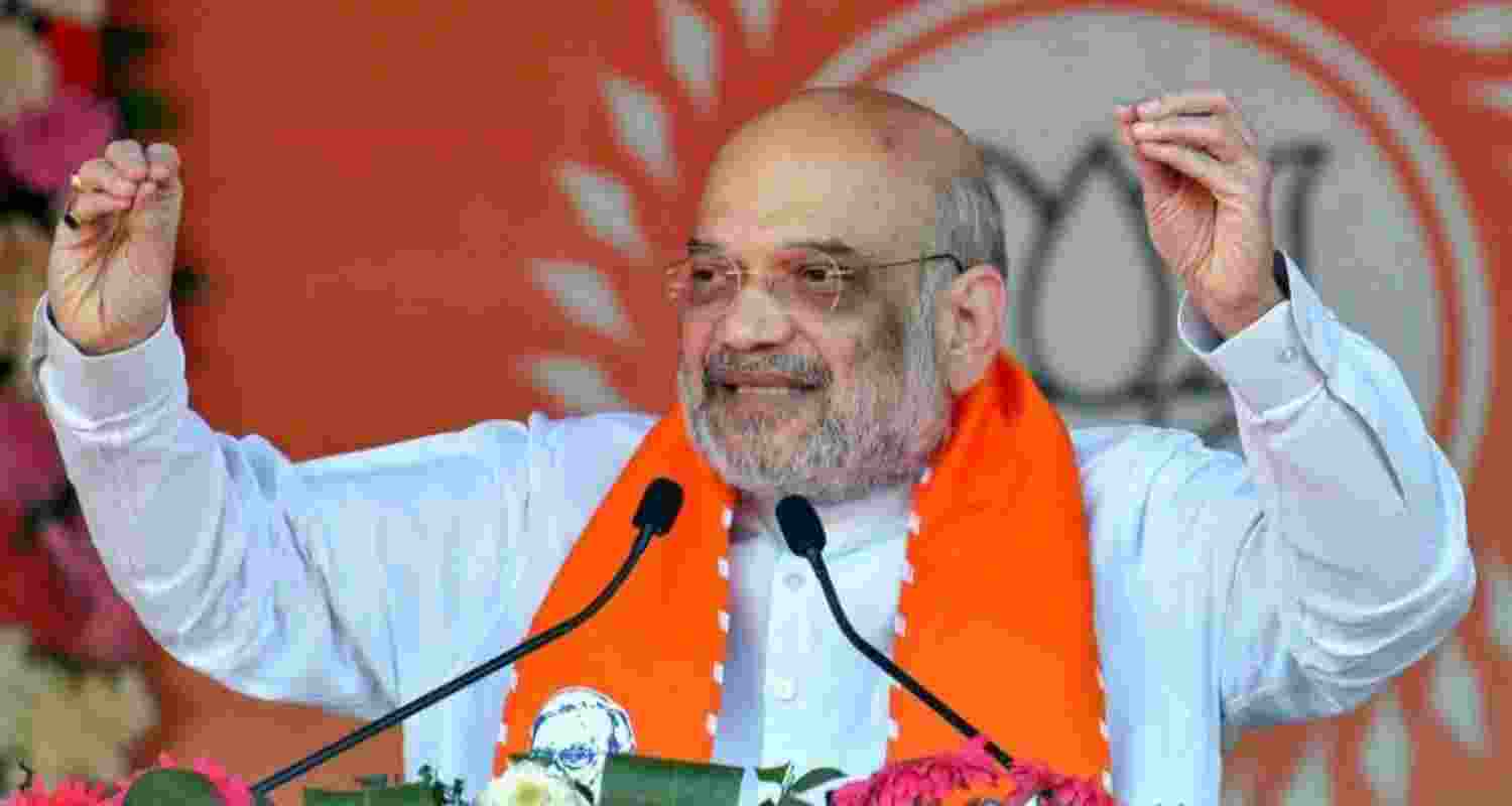 Union Home Minister Amit Shah - file image.