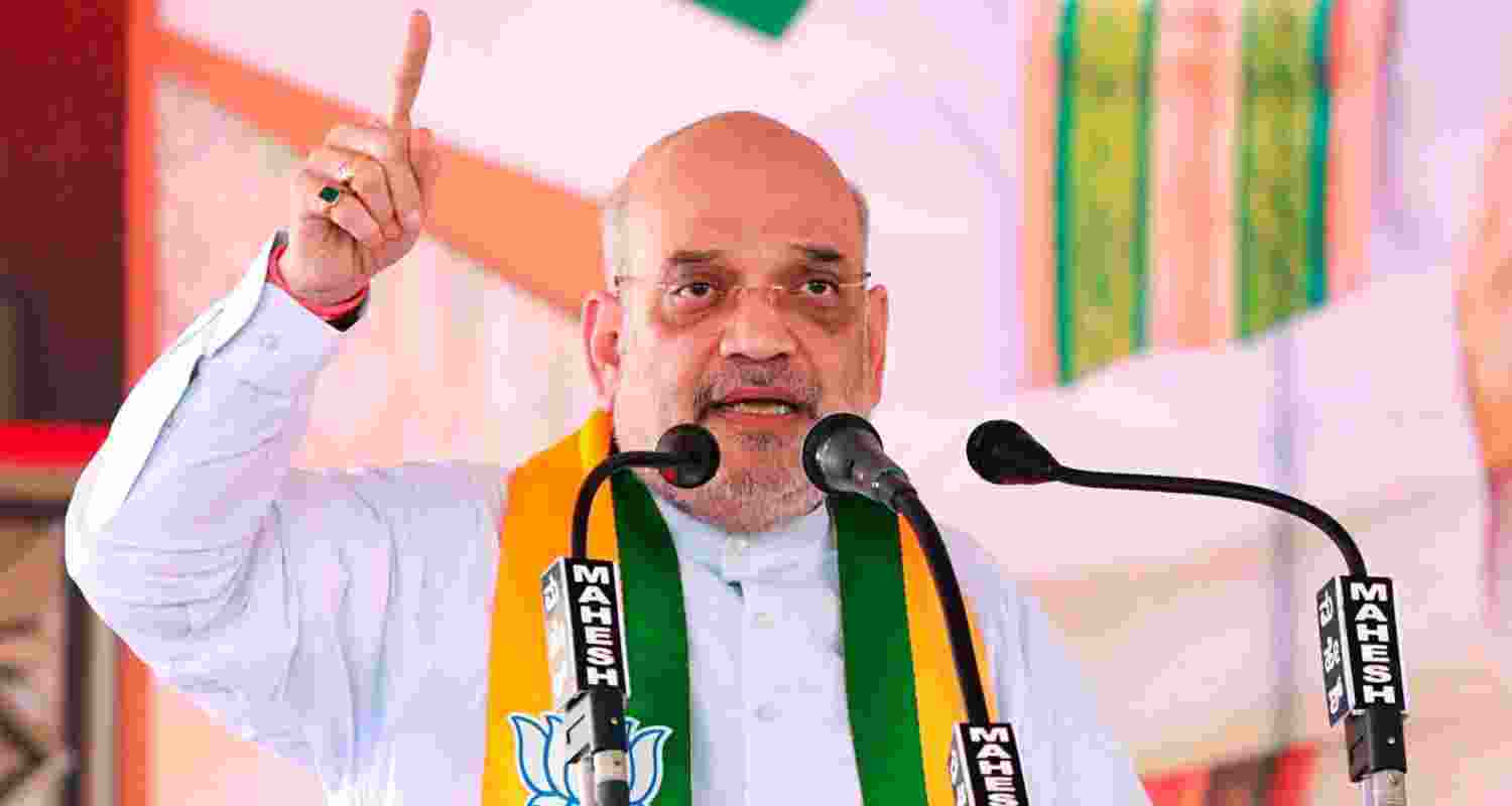 Union Home Minister Amit Shah demands apology from Rahul Gandhi.