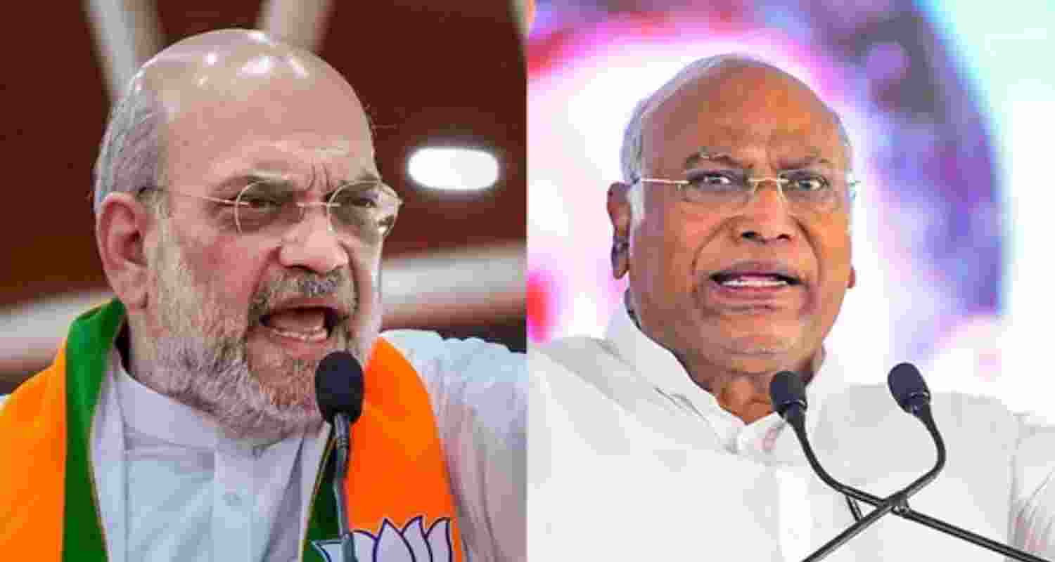On Cong chief M Kharge's RSS ban demand, Amit Shah's counter