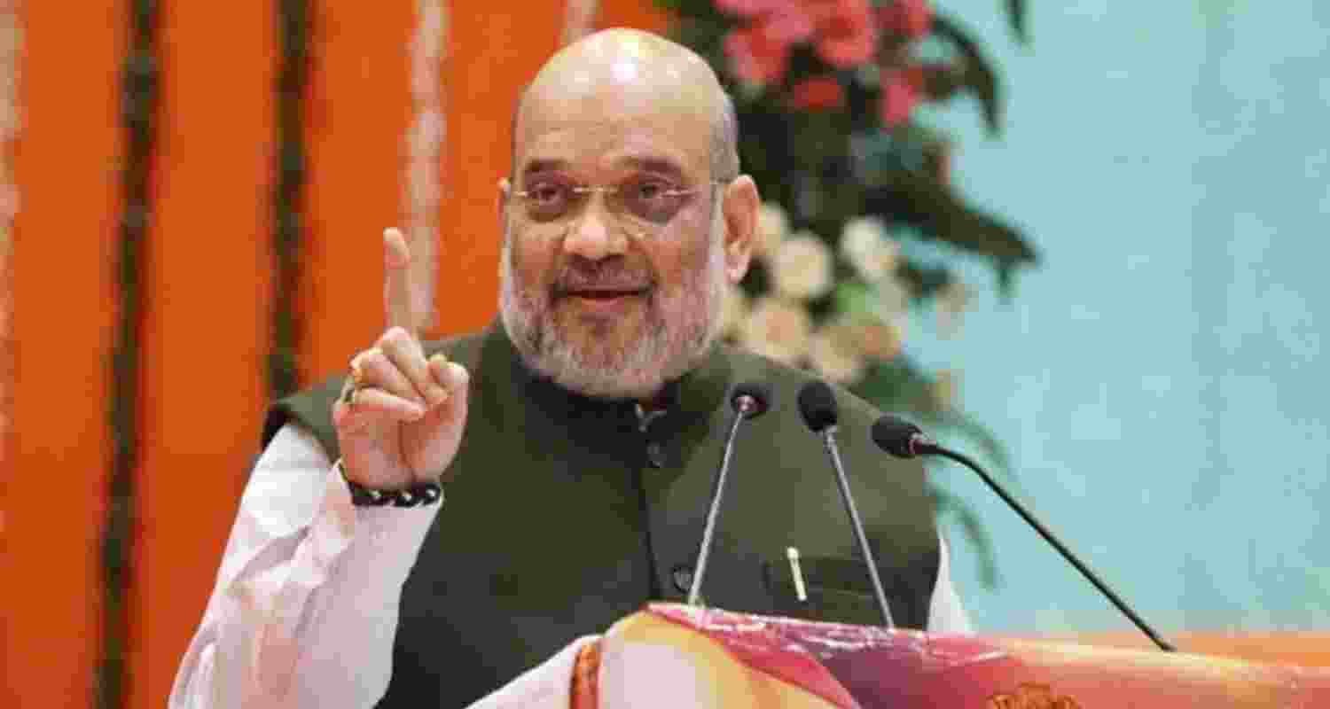 Union Home Minister Amit Shah - file image.