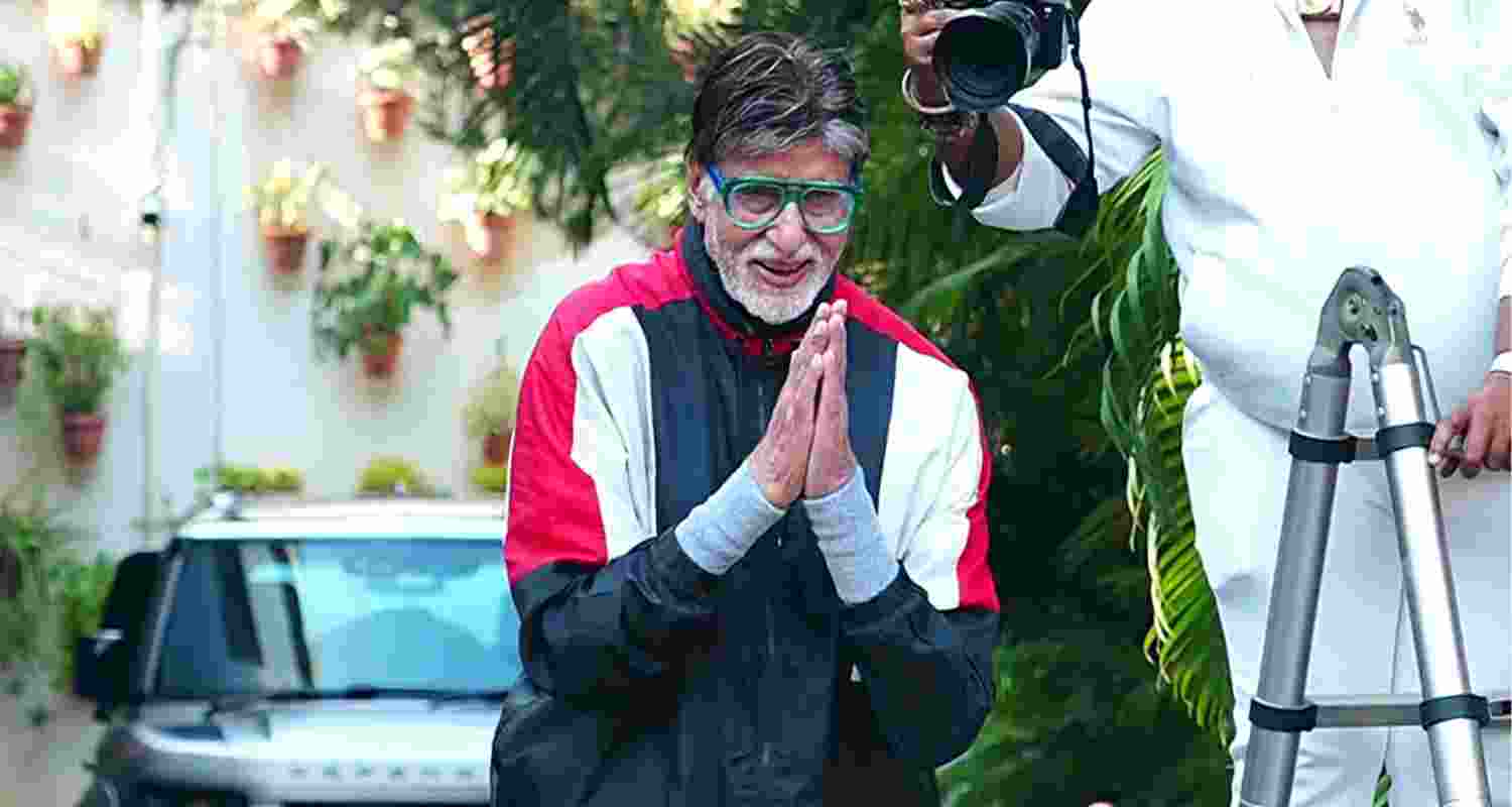 Actor Amitabh Bachchan - file image. 